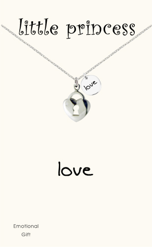 Love little princess  pendant necklace